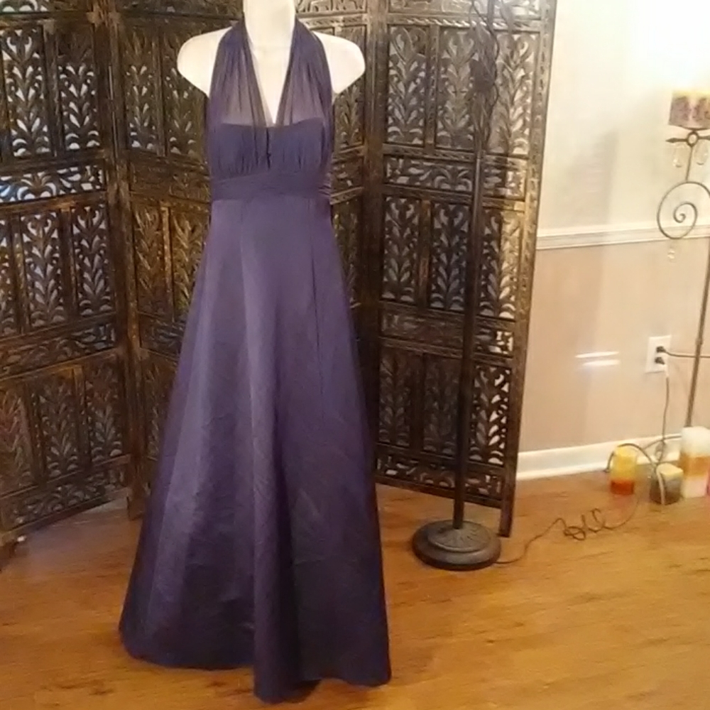 Dark purple formal dress, size 6